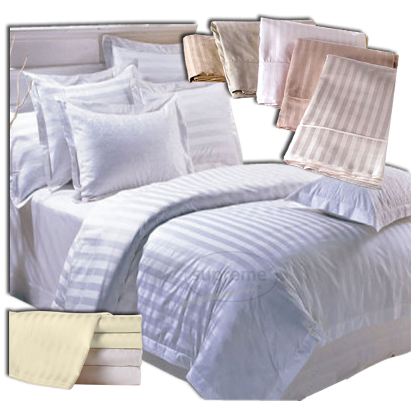 400 tc Stripe bed sheets
